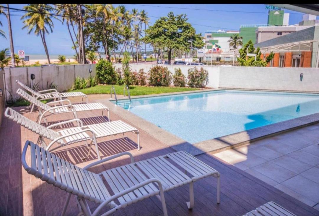 Maravilhoso Apartamento Na Beira Mar De Cabo Branco Joao Pessoa Bagian luar foto