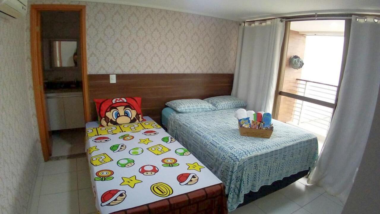 Maravilhoso Apartamento Na Beira Mar De Cabo Branco Joao Pessoa Bagian luar foto