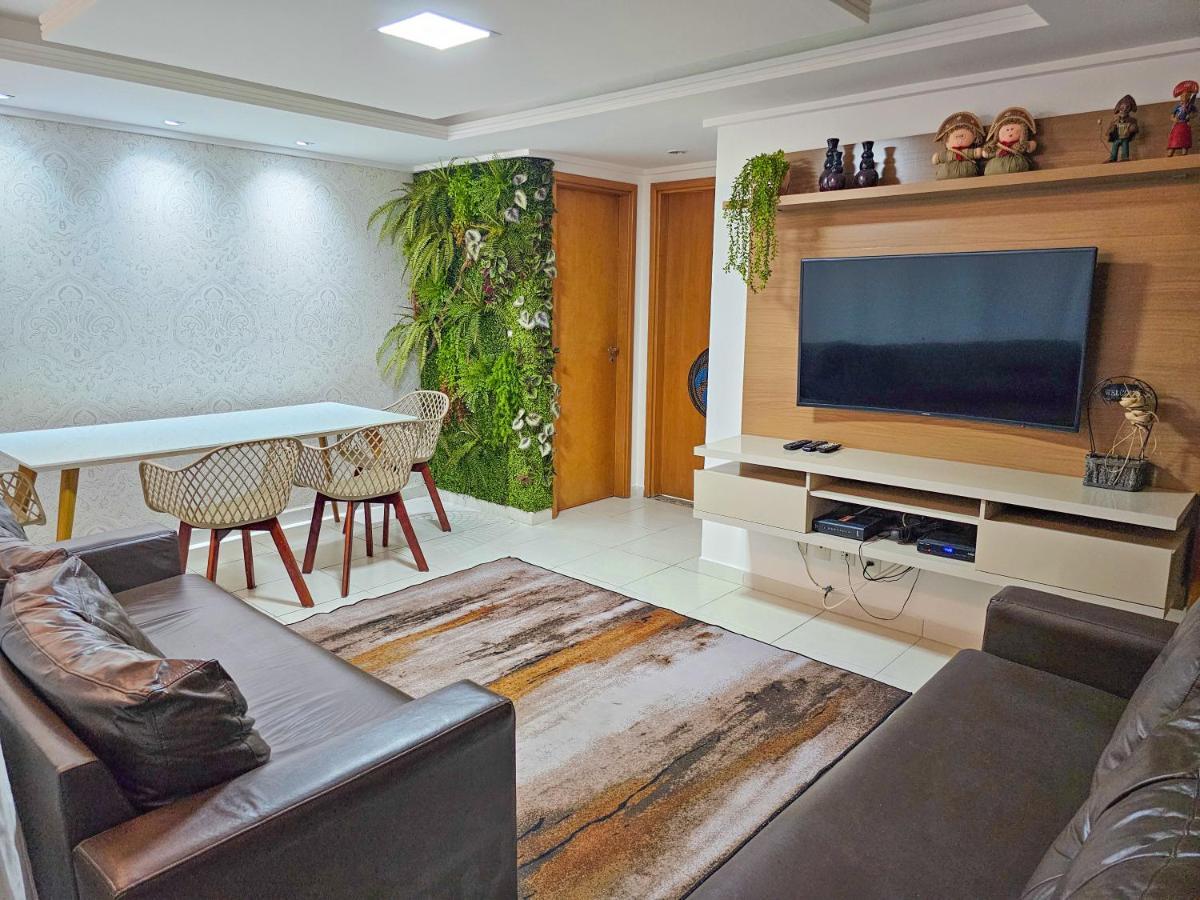 Maravilhoso Apartamento Na Beira Mar De Cabo Branco Joao Pessoa Bagian luar foto